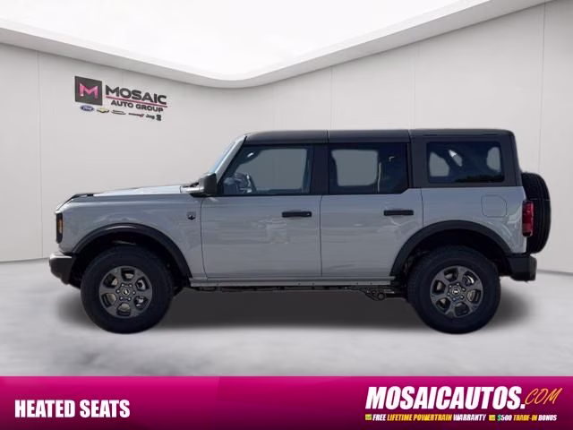 2026 Avalanche Gray Ford Bronco Big Bend 4X4 SUV