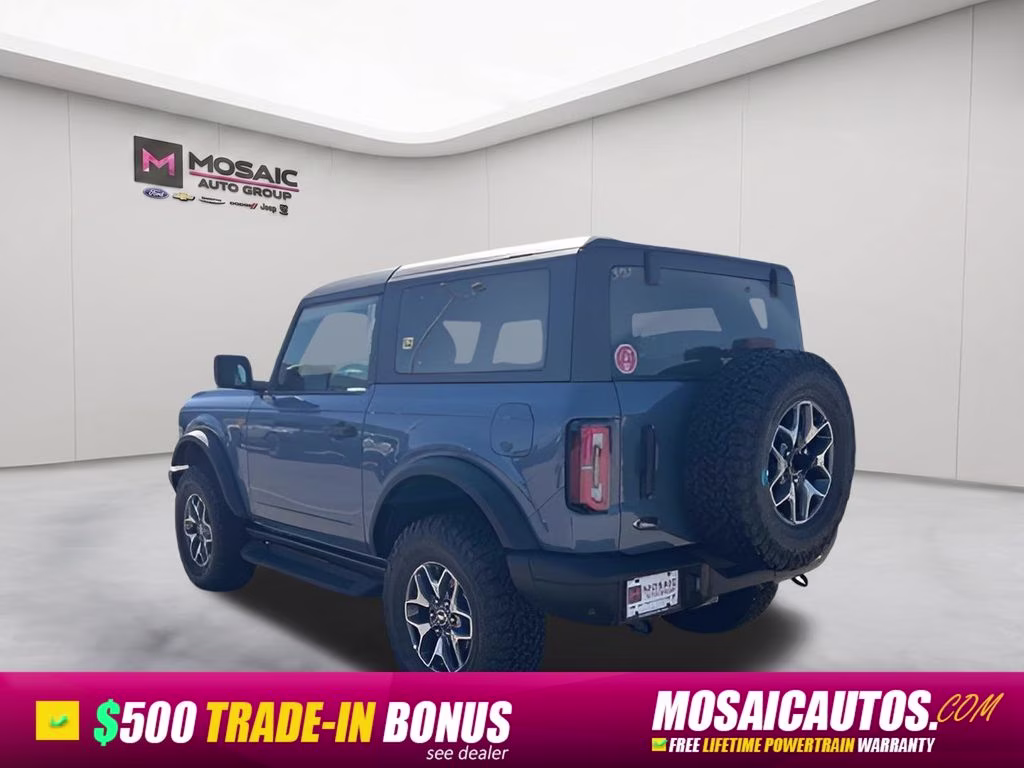 2025 Azure Gray Metallic Ford Bronco Badlands 4X4 SUV