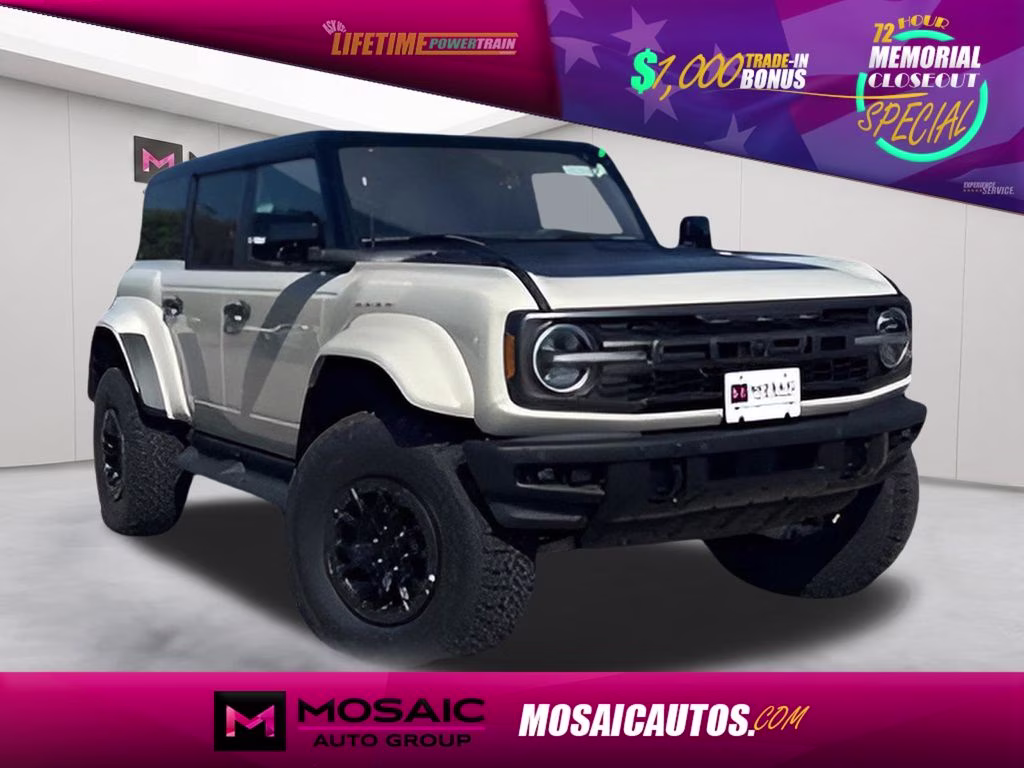 2025 Desert Sand Ford Bronco Raptor 4X4 SUV