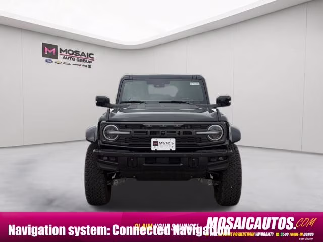 2025 Shadow Black Ford Bronco Raptor 4X4 SUV