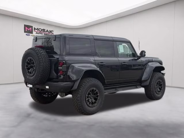 2025 Shadow Black Ford Bronco Raptor 4X4 SUV