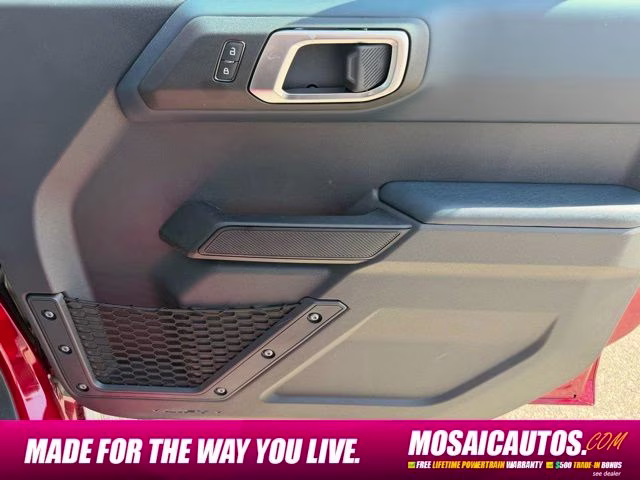 2026 Ruby Red Metallic Tinted Clearcoat Ford Bronco Heritage Edition 4X4 SUV