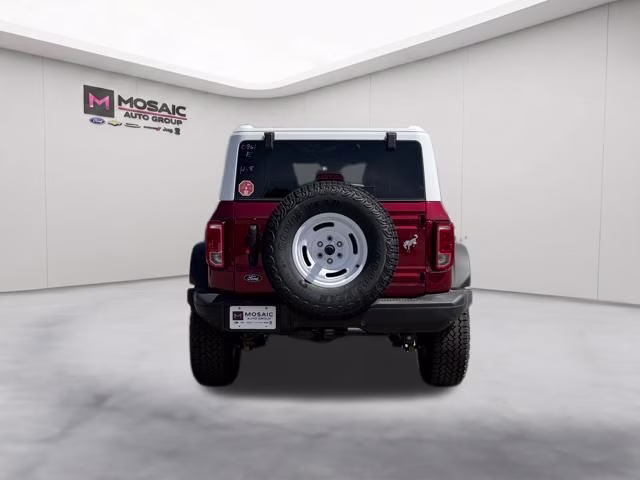 2026 Ruby Red Metallic Tinted Clearcoat Ford Bronco Heritage Edition 4X4 SUV