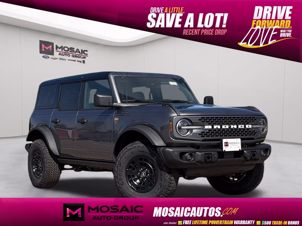 2026 Carbonized Gray Metallic Ford Bronco Badlands 4X4 SUV