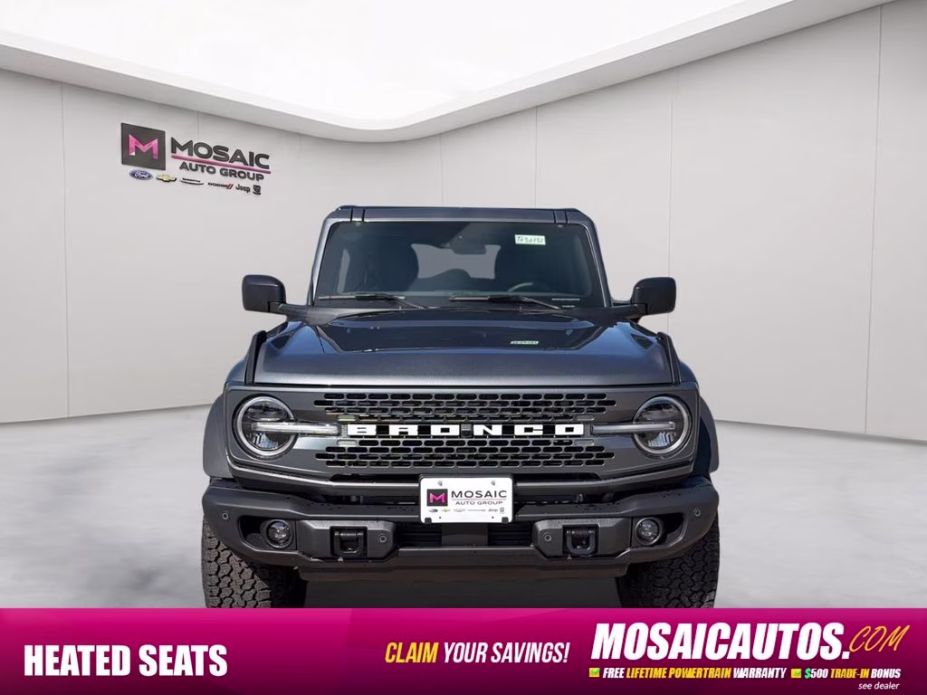 2026 Carbonized Gray Metallic Ford Bronco Badlands 4X4 SUV