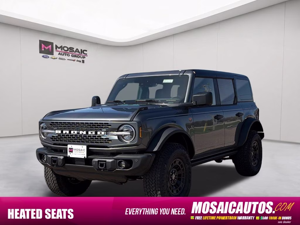 2026 Carbonized Gray Metallic Ford Bronco Badlands 4X4 SUV