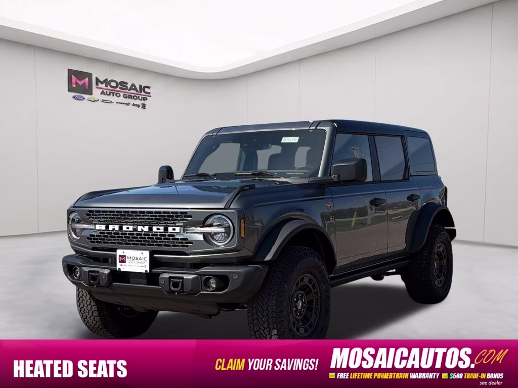 2026 Carbonized Gray Metallic Ford Bronco Badlands 4X4 SUV
