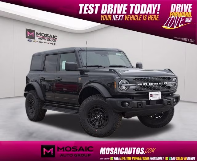 2026 Shadow Black Ford Bronco Badlands 4X4 SUV