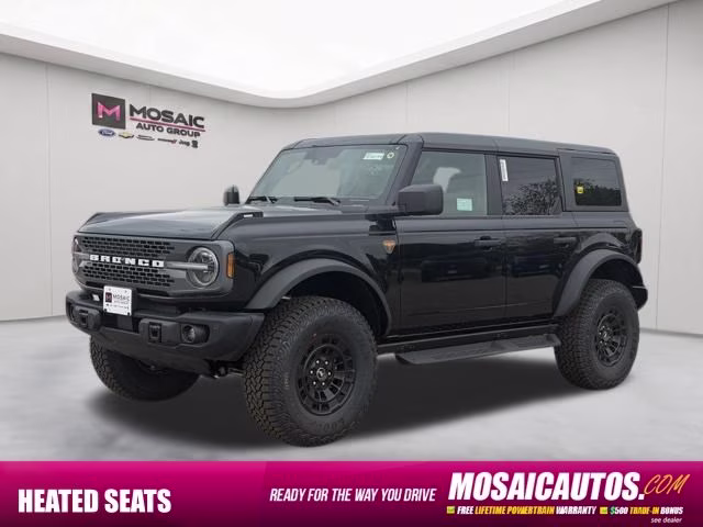 2026 Shadow Black Ford Bronco Badlands 4X4 SUV