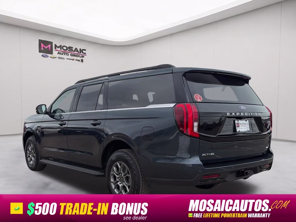2026 Stone Blue Metallic Ford Expedition Max Active 4X4 SUV