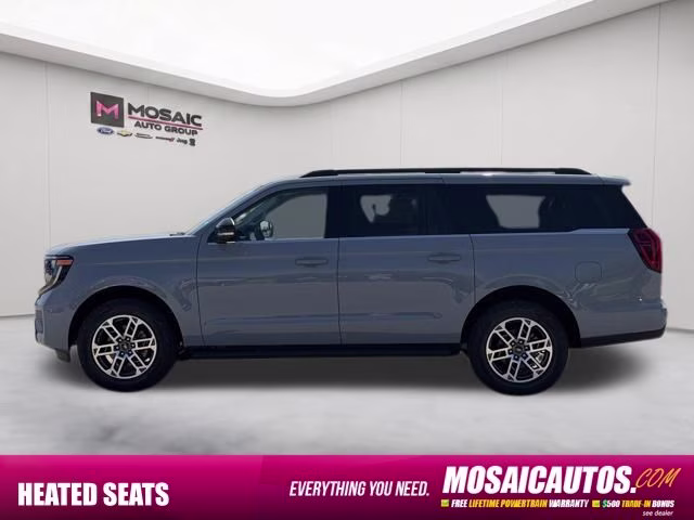 2026 Glacier Gray Metallic Tri-Coat Ford Expedition Max Active 4X4 SUV