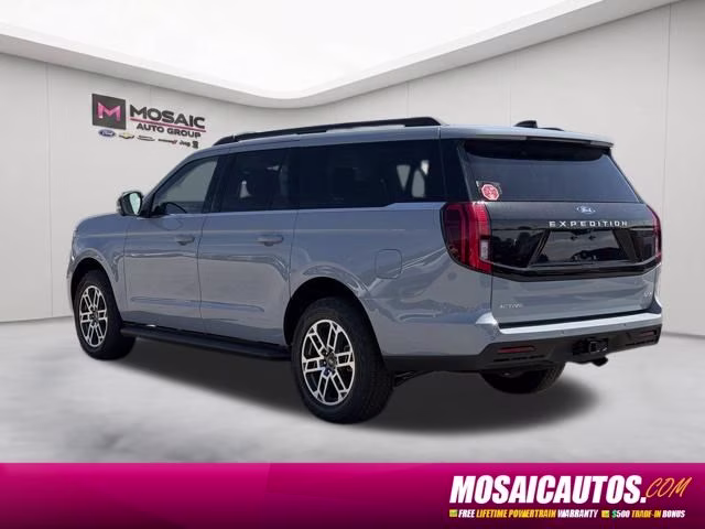2026 Glacier Gray Metallic Tri-Coat Ford Expedition Max Active 4X4 SUV