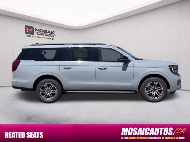 2026 Glacier Gray Metallic Tri-Coat Ford Expedition Max Active 4X4 SUV