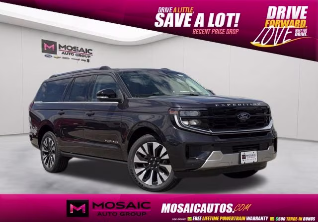 2026 Dark Matter Gray Metallic Ford Expedition Max Platinum 4X4 SUV
