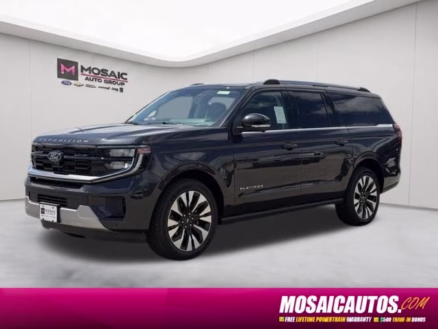 2026 Dark Matter Gray Metallic Ford Expedition Max Platinum 4X4 SUV