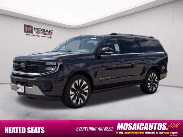 2026 Dark Matter Gray Metallic Ford Expedition Max Platinum 4X4 SUV