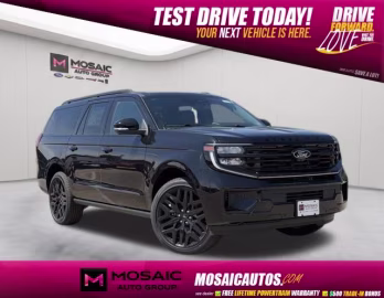 2026 Agate Black Metallic Ford Expedition Max Platinum 4X4 SUV