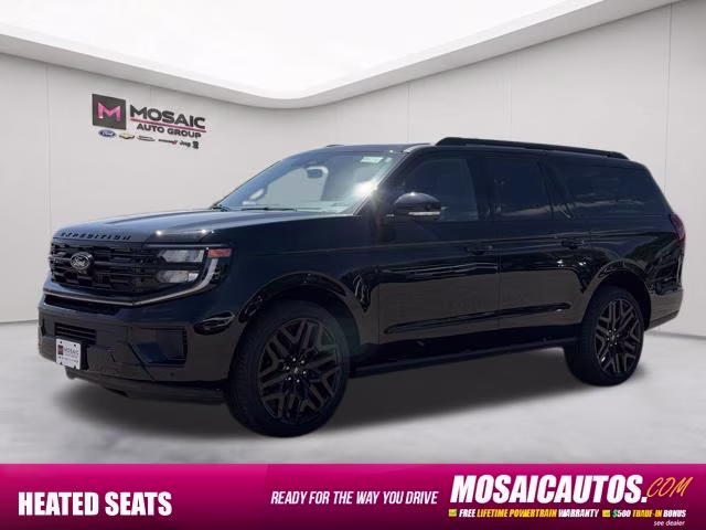 2026 Agate Black Metallic Ford Expedition Max Platinum 4X4 SUV