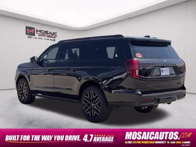 2026 Agate Black Metallic Ford Expedition Max Platinum 4X4 SUV