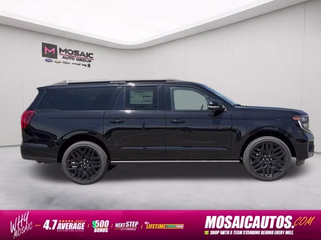 2026 Agate Black Metallic Ford Expedition Max Platinum 4X4 SUV