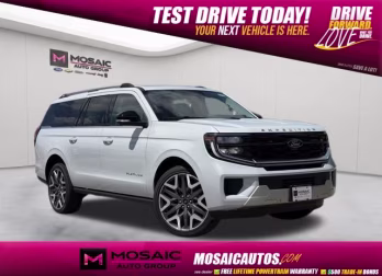 2026 Space Silver Metallic Ford Expedition Max Platinum 4X4 SUV