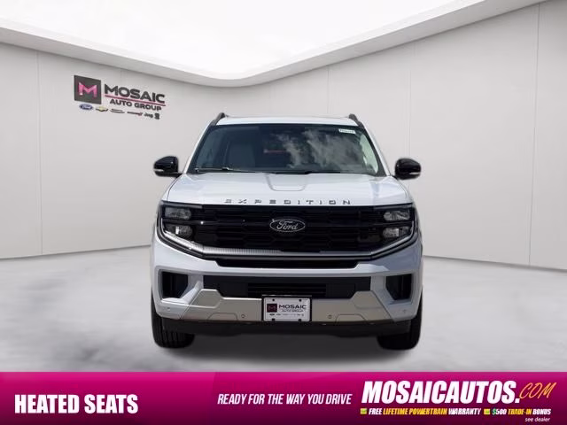 2026 Space Silver Metallic Ford Expedition Max Platinum 4X4 SUV