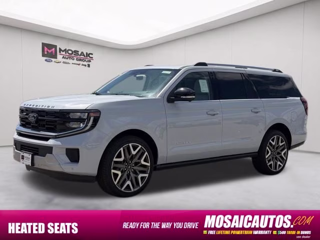 2026 Space Silver Metallic Ford Expedition Max Platinum 4X4 SUV