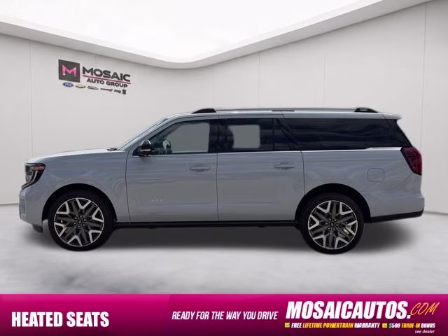 2026 Space Silver Metallic Ford Expedition Max Platinum 4X4 SUV