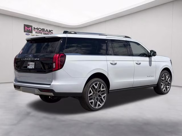 2026 Space Silver Metallic Ford Expedition Max Platinum 4X4 SUV