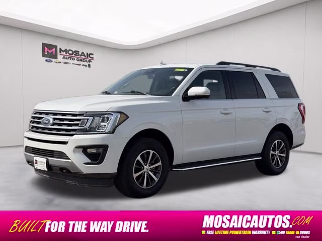 2020 White Metallic Ford Expedition XLT 4X4 SUV