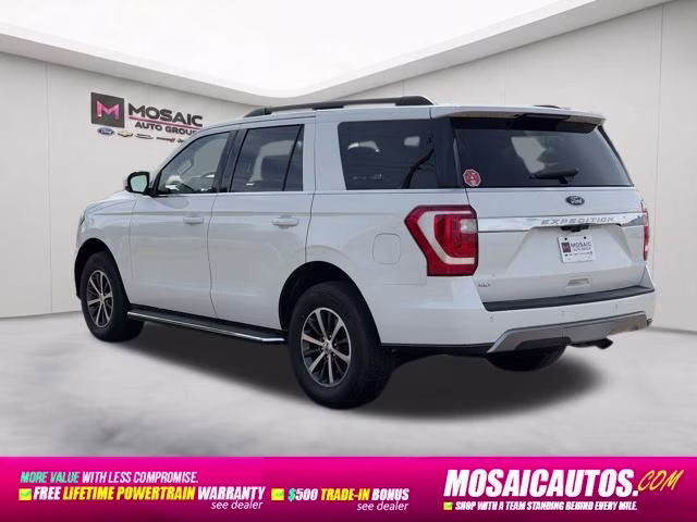 2020 White Metallic Ford Expedition XLT 4X4 SUV