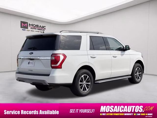 2020 White Metallic Ford Expedition XLT 4X4 SUV