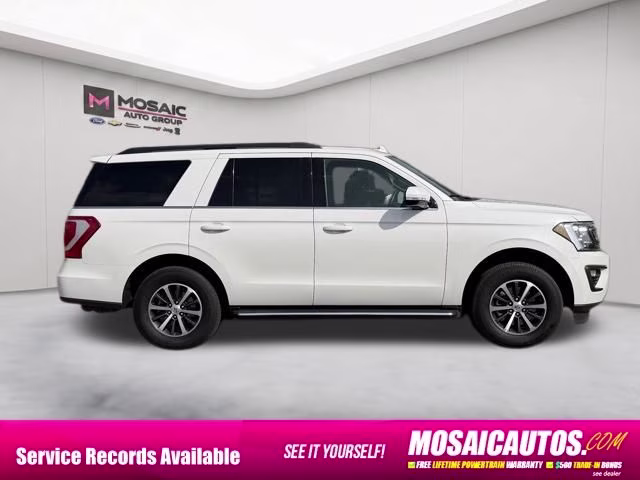 2020 White Metallic Ford Expedition XLT 4X4 SUV