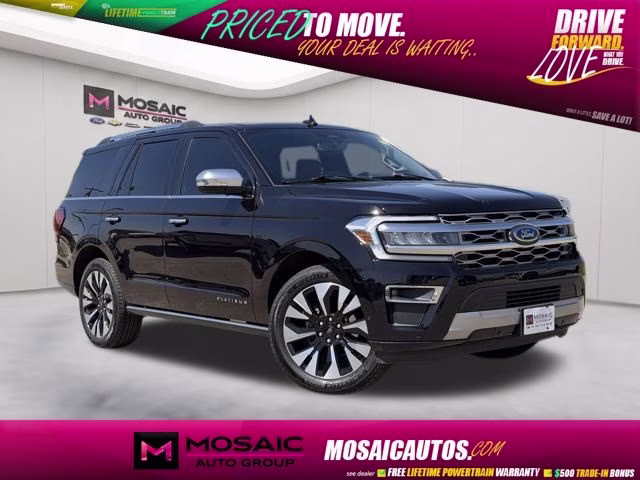 2024 Black Ford Expedition Platinum 4X4 SUV