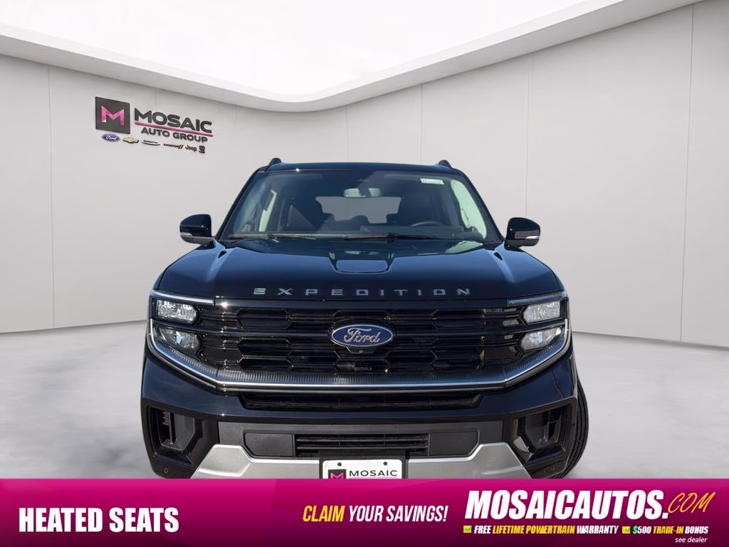 2026 Agate Black Metallic Ford Expedition Platinum 4X4 SUV