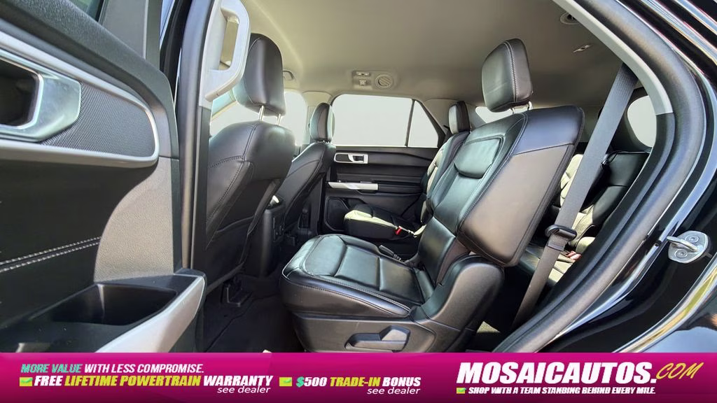 2023 Black Metallic Ford Explorer XLT 4X4 SUV