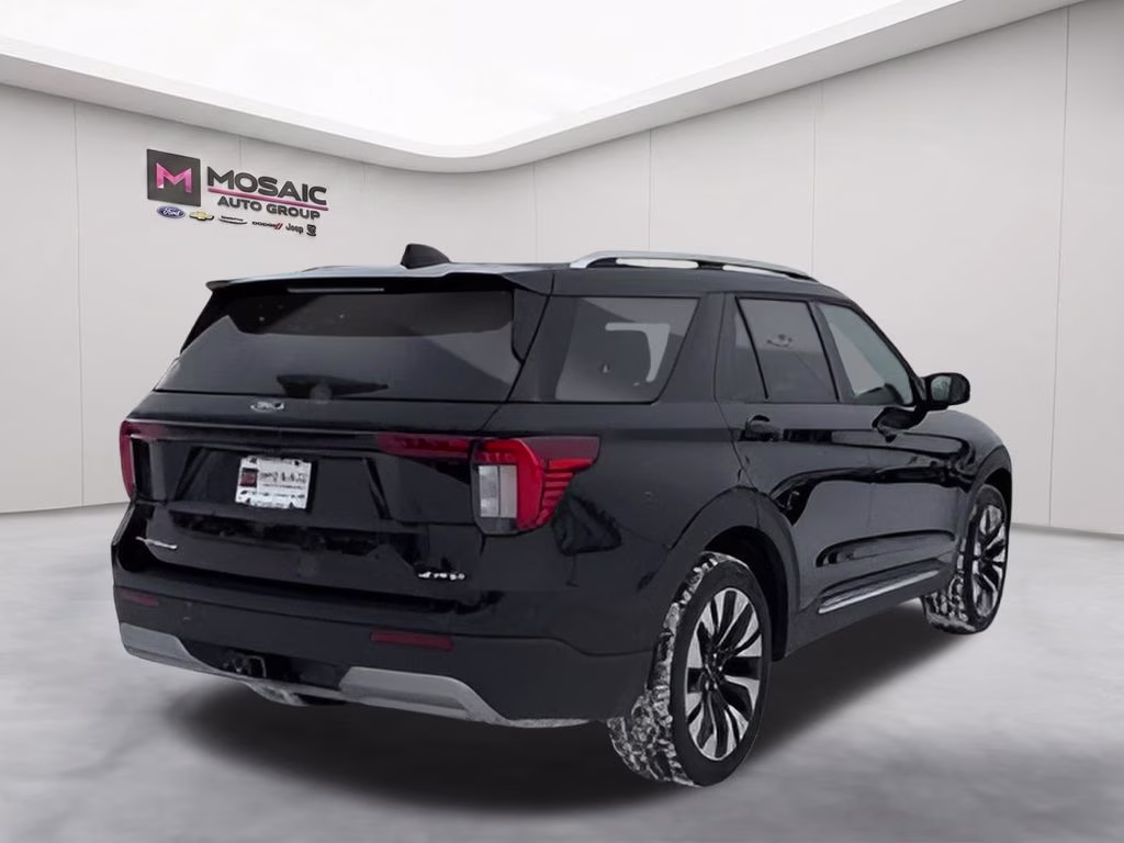 2026 Agate Black Metallic Ford Explorer Platinum 4X4 SUV