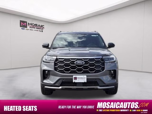 2026 Carbonized Gray Metallic Ford Explorer Platinum 4X4 SUV