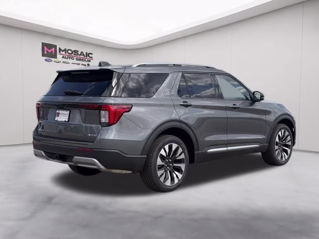2026 Carbonized Gray Metallic Ford Explorer Platinum 4X4 SUV