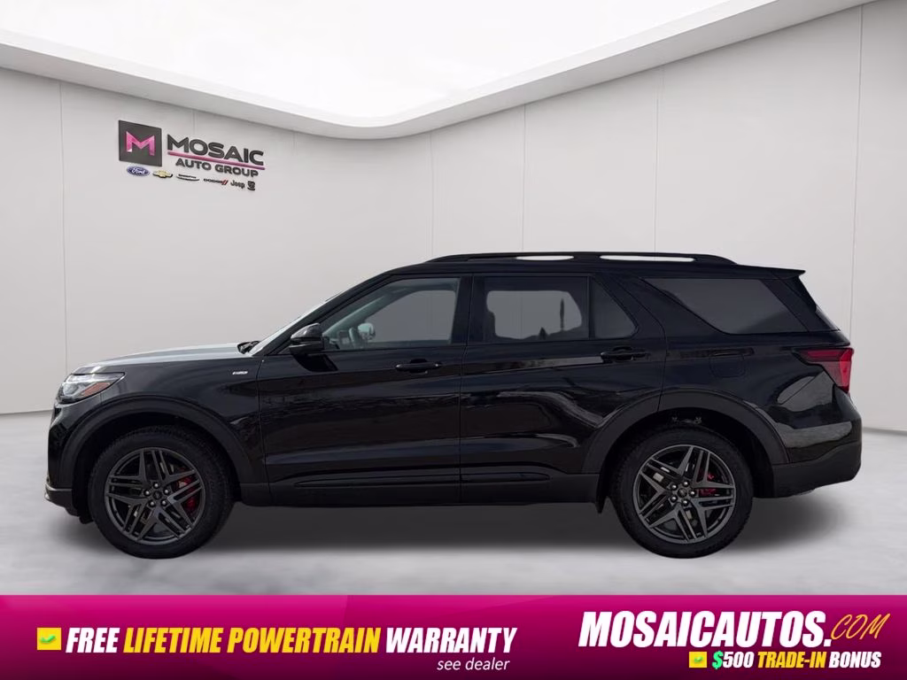 2026 Agate Black Metallic Ford Explorer ST-Line 4X4 SUV