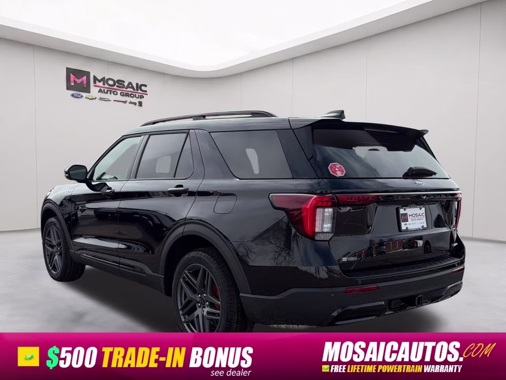 2026 Agate Black Metallic Ford Explorer ST-Line 4X4 SUV