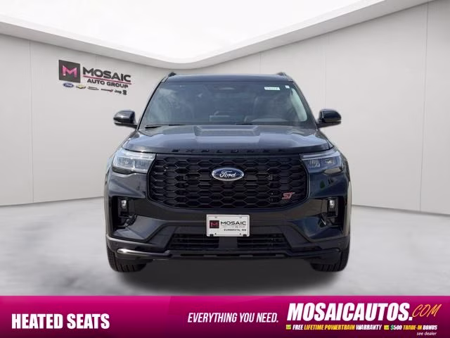 2026 Agate Black Metallic Ford Explorer ST 4X4 SUV