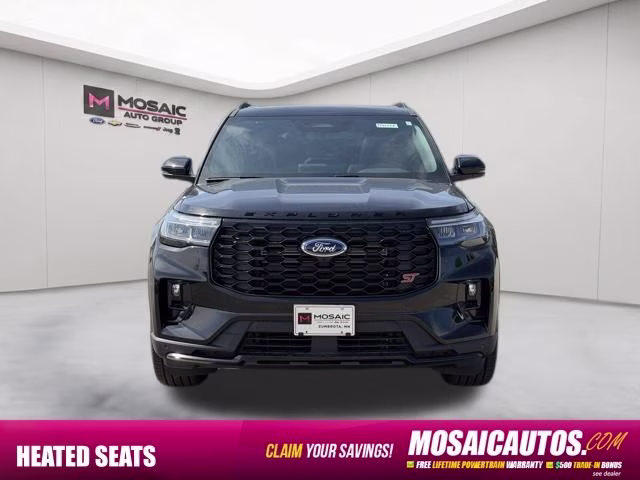 2026 Agate Black Metallic Ford Explorer ST 4X4 SUV