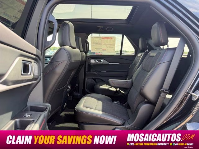 2026 Agate Black Metallic Ford Explorer ST 4X4 SUV