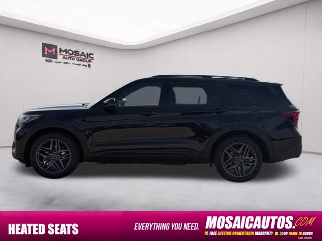 2026 Agate Black Metallic Ford Explorer ST 4X4 SUV