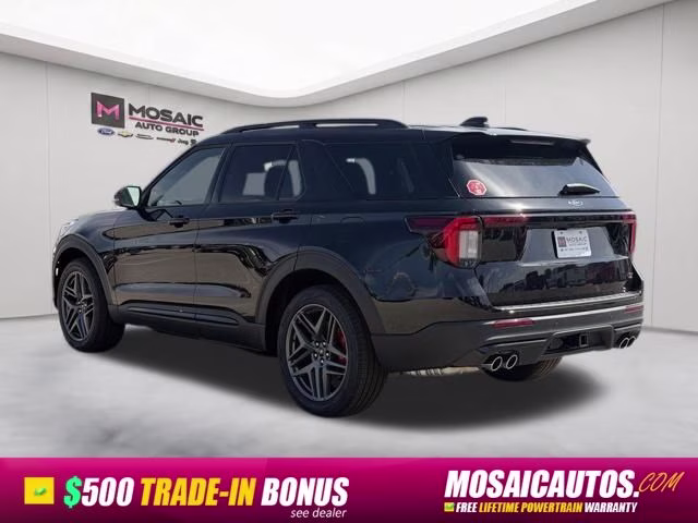 2026 Agate Black Metallic Ford Explorer ST 4X4 SUV