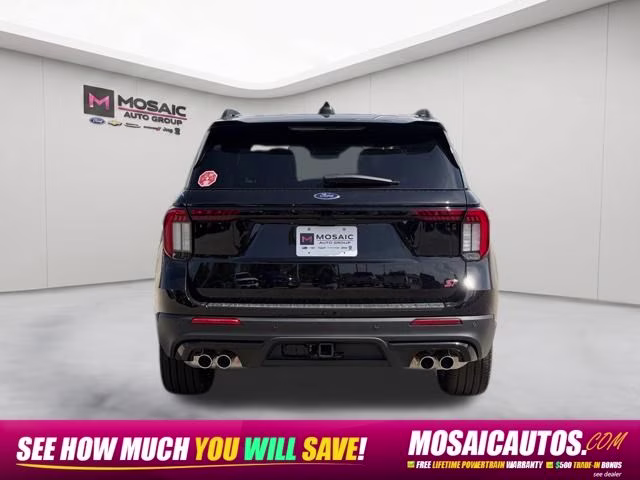 2026 Agate Black Metallic Ford Explorer ST 4X4 SUV