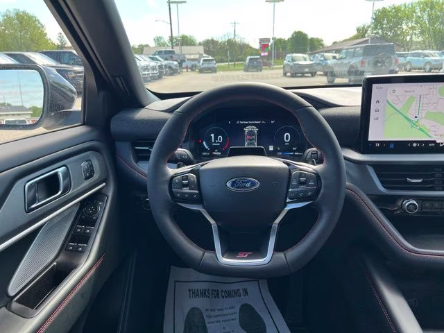 2026 White Metallic Ford Explorer ST 4X4 SUV