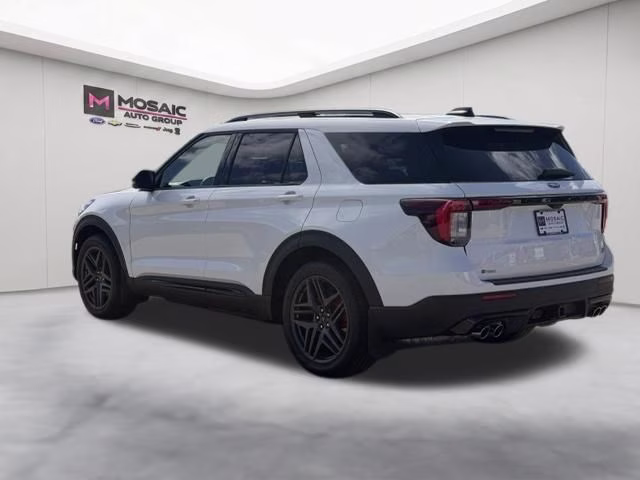 2026 White Metallic Ford Explorer ST 4X4 SUV
