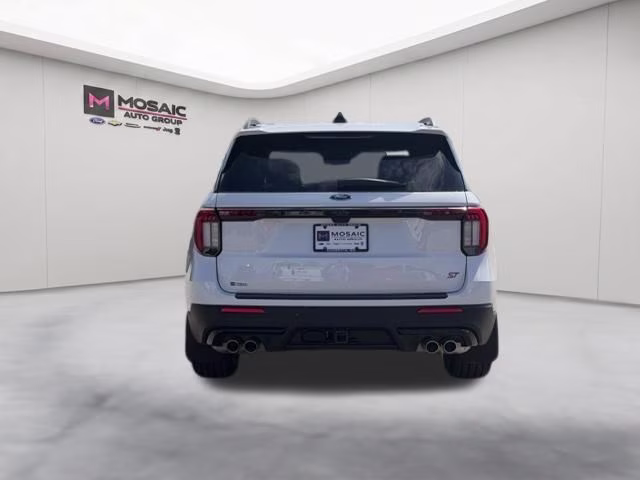 2026 White Metallic Ford Explorer ST 4X4 SUV